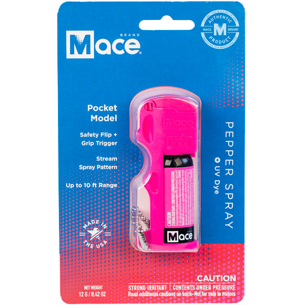 Mace® Pocket Model Pepper Spray - Neon  Pink