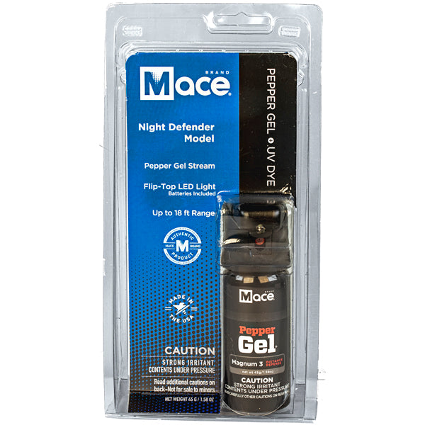 Mace® Night Defender Pepper Gel with Light