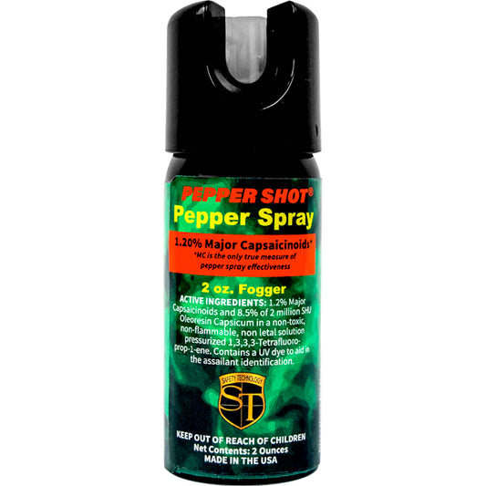 Pepper Shot 1.2% MC 2 oz pepper spray fogger