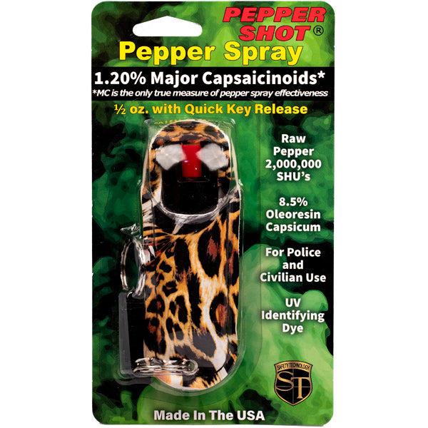 Pepper Shot 1.2% MC 1/2 oz Halo Holster