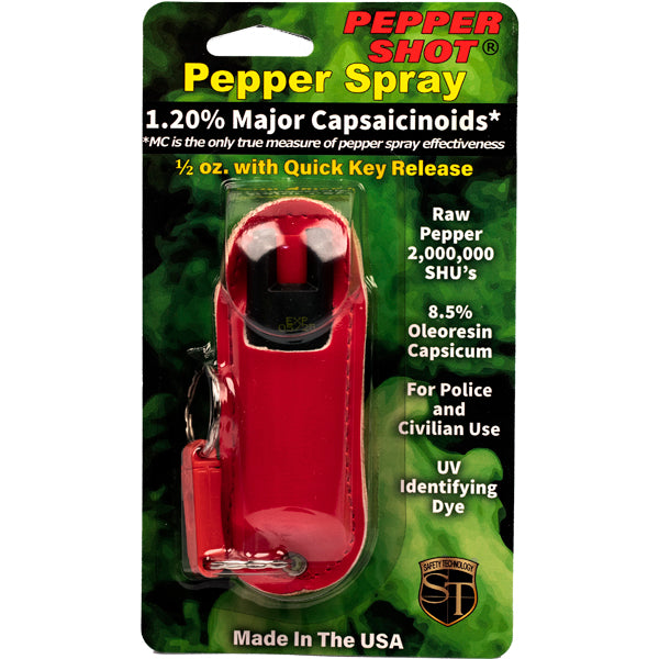 Pepper Shot 1.2% MC 1/2 oz Halo Holster