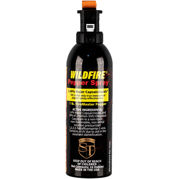WildFire 1.4% MC 1lb Pepper Spray Fire Master Fogger