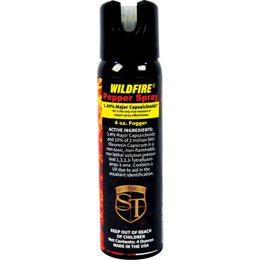WildFire 1.4% MC 4 oz Pepper Spray Fogger